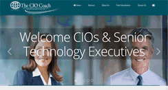 Desktop Screenshot of cio-coach.com